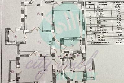 4 camere in Vila interbelica 106mp-Centrala proprie- Calea Calarasilor - 3