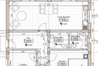 CAsa Midia Sat 3 camere doua bai la rosu sau la gata Direct Proprietar - 5