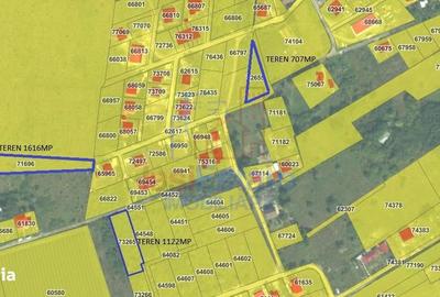 Teren de 1122 mp, în Frumoasa