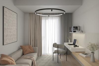 Antracit Coandă - 2 camere + birou 10 mp - 2