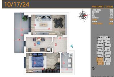 Apartament 2 camere decomandat,Pallady,Sector 3, Metrou - 3