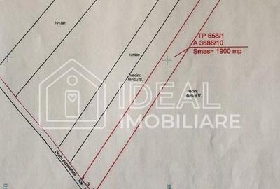 Teren agricol intravilan de 1900 mp, în Gușterița - 2