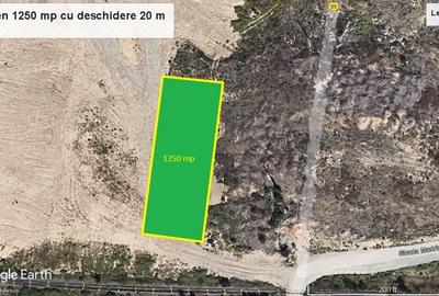 Boreal - Teren 1250 mp cu CU P+3E - 3