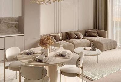 Apartament cu 2 camere decomandat în Popești-Leordeni