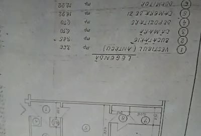 Apartament cu 2 camere semidecomandat în Rogerius