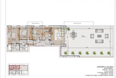 4 Camere Terasa Generoasa -Zona Linistita - 5