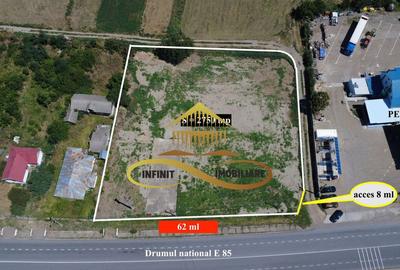 Teren la strada principala - E85 - DE INCHIRIAT - OFERTA!