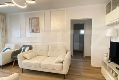 Apartament cu 4 camere semidecomandat, mobilat în Calea București