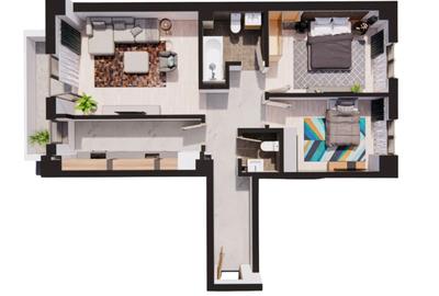Apartament 3 camere Pacurari COD  136435 - 14