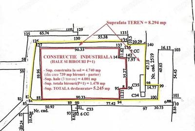Vanzare/inchiriere 1-3 HALE si 1 cladire BIROURI, zona industriala mun. VASLUI - 1