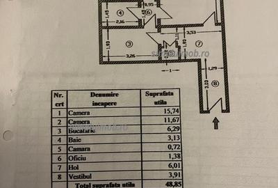 Apartament cu 2 camere, mobilat în Drumul Taberei - 11