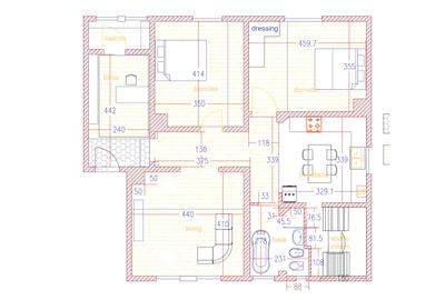 Apartament cu 4 camere decomandat, mobilat în Unirii - 24