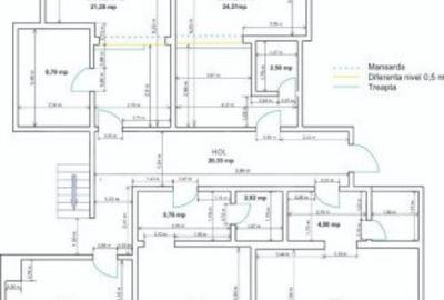 Spatiu de birou, finisat la cheie, 1 incapere, 31 mp, zona U - 7