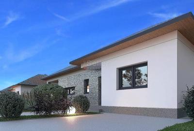 Casă individuală cu 4 camere în Tărlungeni