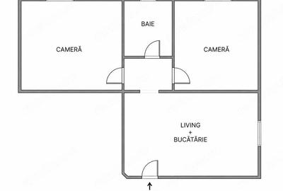 Apartament cu 2 camere decomandat în Mărăști - 7