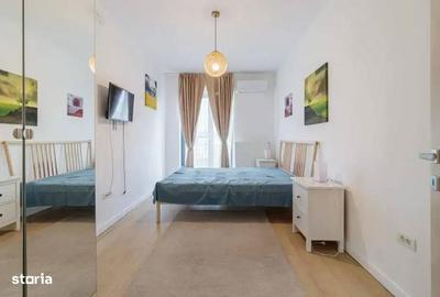 Apartament cu 2 camere semidecomandat, mobilat în Nord