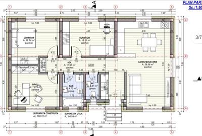 Casă cu 2 camere în Drumul Carului - 3