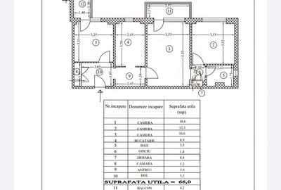 Apartament cu 3 camere semidecomandat, mobilat în Iancului - 20