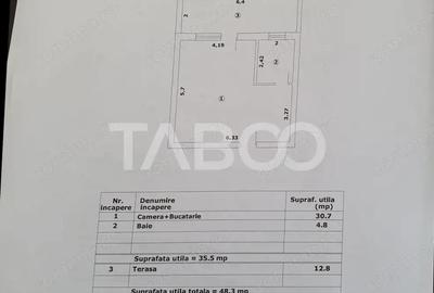 Garsonieră decomandată în Făgăraș - 1