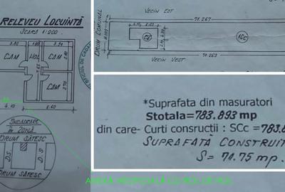 Casă cu 6 camere cu Teren 1340 Mp în Central - 2