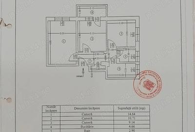 Proprietar vand apartament 3 camere, situat pe Str. Podul Giurgiului - 9