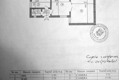 Vanzare casa renovata cu 2 camere, baie si bucatarie si 100 mp teren in proprietate zona Domenii - 1