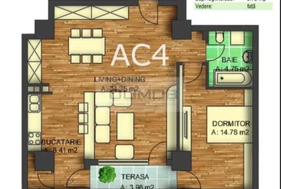 Apartament cu 2 camere decomandat, mobilat în Baba Novac - 9