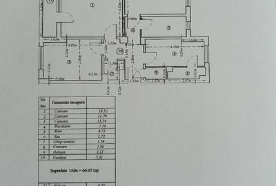 Apartament cu 3 camere decomandat în Lacul Tei - 8
