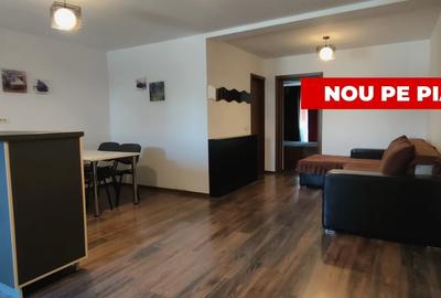 Apartament cu 2 camere semidecomandat, mobilat în Nord-Vest