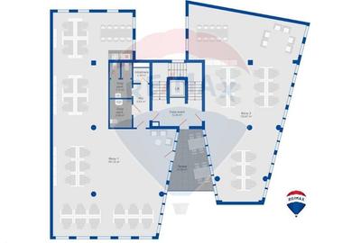 Birou, de 561 mp, în Ultracentral - 21