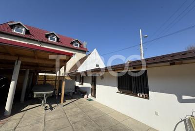 Casa individuala + apartament 2 fronturi teren 584 mp Turnisor Sibiu - 2