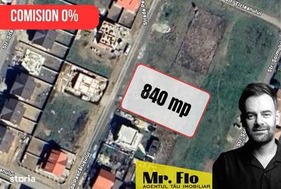 Teren de 840 mp, în Moșnița Nouă