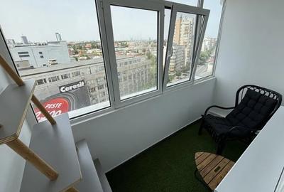 Dorobanti metrou Stefan cel Mare, bl.reabilitat, AMENAJAT balcon,AC,mobilat. - 6