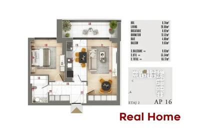 Apartament cu 2 camere decomandat în Theodor Pallady - 3