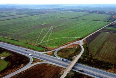 Teren intravilan curti-constructii, industrial, Autostrada A1 - km 62 - 17
