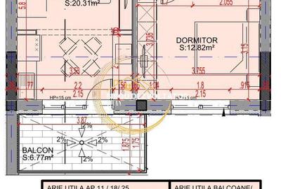 Apartament cu 2 camere în Titan