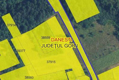 Teren de vanzare la 10 km de Targu Jiu Teren de vanzare la 10 km de Targu Jiu - 1