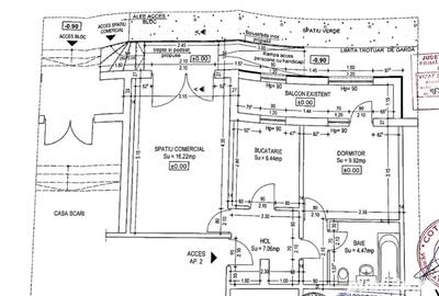 Apartament cu 2 camere decomandat în Central