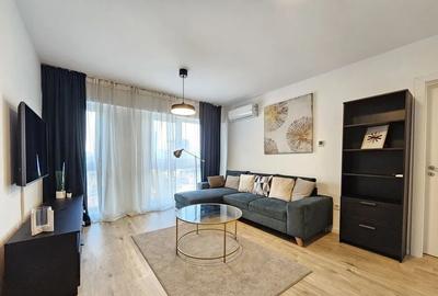 Apartament cu 2 camere semidecomandat, mobilat în Floreasca