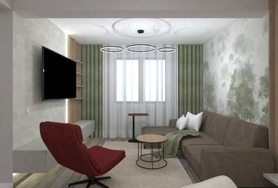 Apartament cu 2 camere semidecomandat în Sud