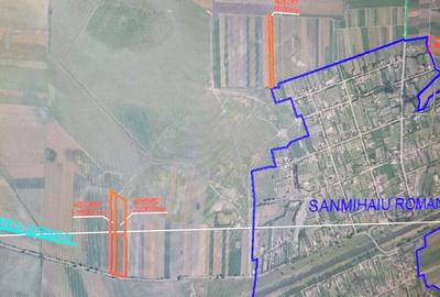 Teren de 10000 mp, în Sânmihaiu Român