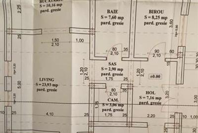 Casă individuală cu 4 camere cu Canalizare în Fântânele - 12