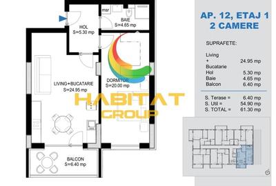 Theodor Pallady - 2 camere, 61.95 mp, metrou Nicolae Teclu Theodor Pallady - 2 camere, 61.95 mp, metrou Nicolae Teclu - 1
