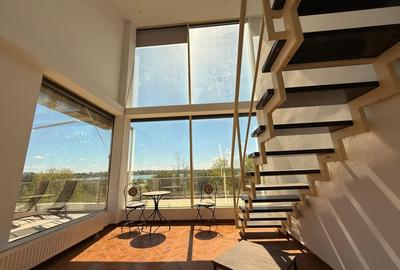 Penthouse tip Duplex cu terasa de 150 m vedere lac Tabacarie - 2