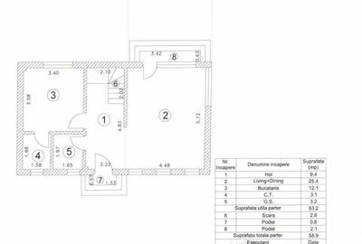 Casă cu 4 camere în Domnești - 13
