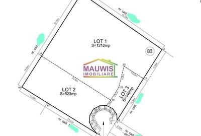 Teren intravilan de 606 mp, în Voluntari