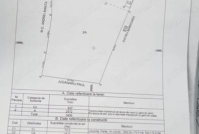 Casă cu 3 camere în Central - 1