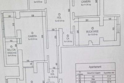 Apartament cu 3 camere în Central - 1