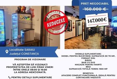 Afacere la cheie de vanzare in Saraiu - 1