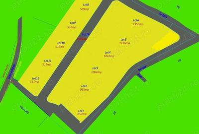 Loturi de teren construibil in Valea Calugareasca - 3